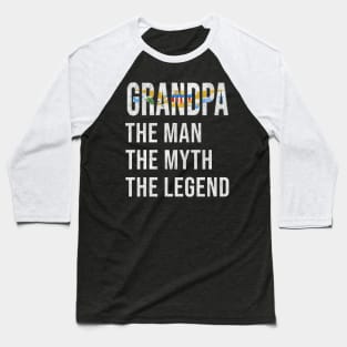 Grand Father Virgin Islander Grandpa The Man The Myth The Legend - Gift for Virgin Islander Dad With Roots From  Virgin Islands Baseball T-Shirt